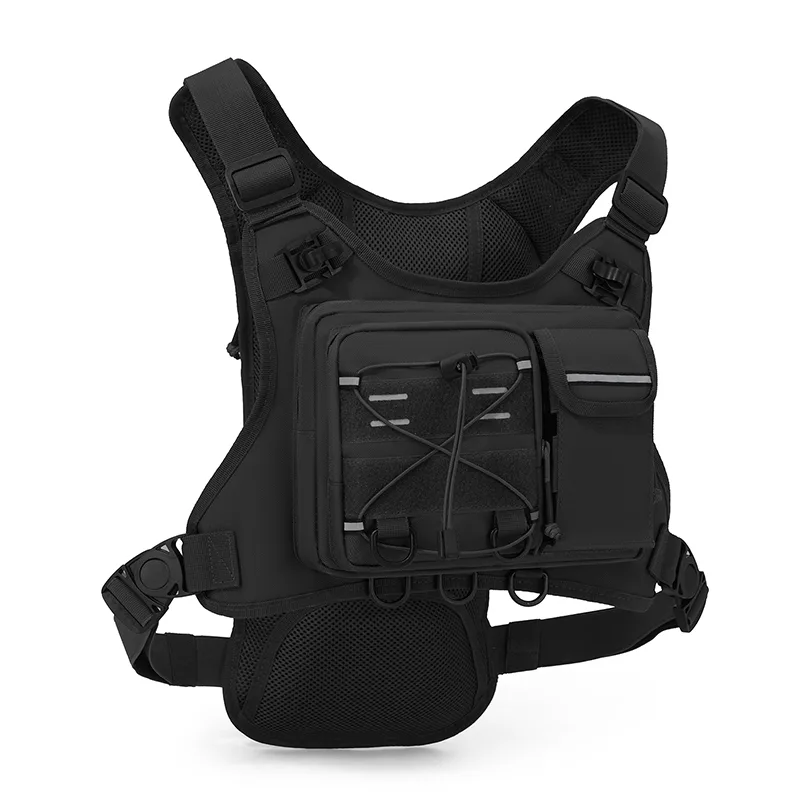 Cycling Gear Organizer Bag - Running Vest for Men Women Chest