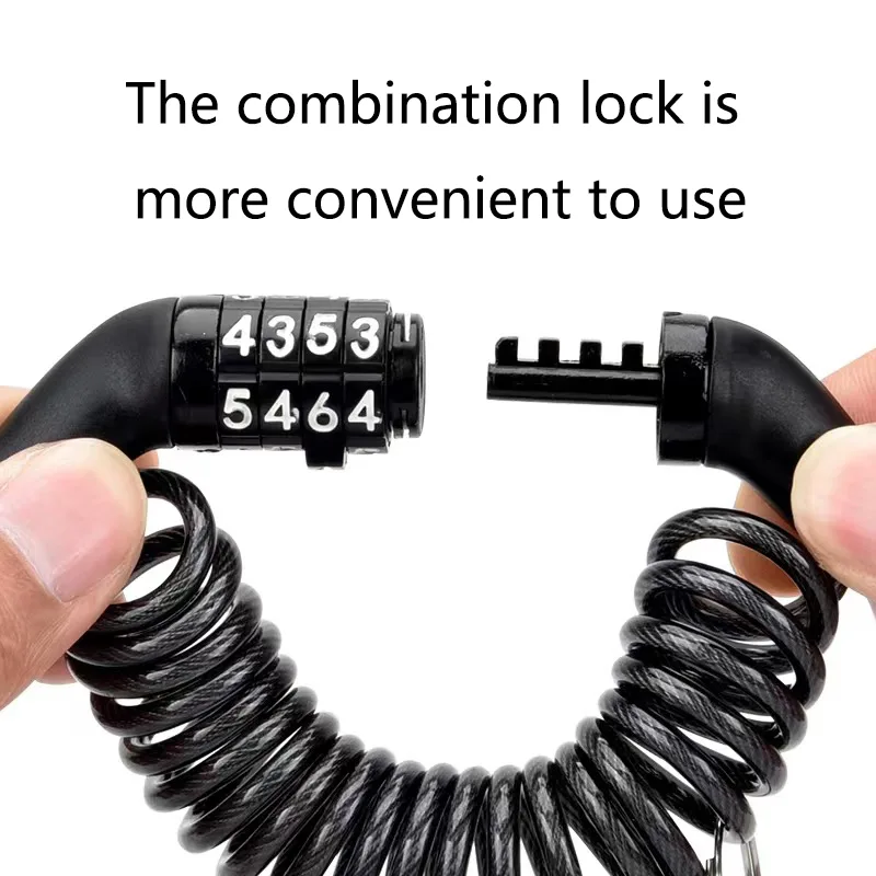 Cycling Gear Sale - Portable Password Wire Anti-Theft Lock Universal