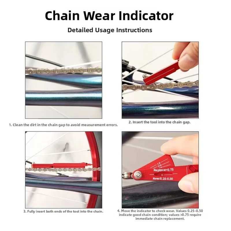 Road Cycling Essential Gear - Portable Bike Chain Tool With Quick
