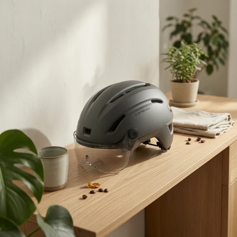 Cycling Gear For Commuting - Electric Bicycle Commuter Helmet NTA 8776