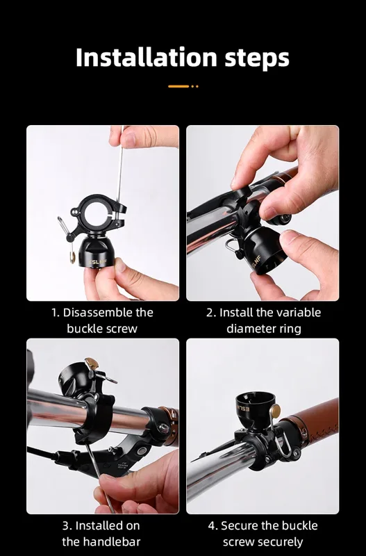 Road Cycling Essential Gear - Newmountainbikebell, Bicycle Handlebarbell,multifunctional Road Bike Horn,cycling