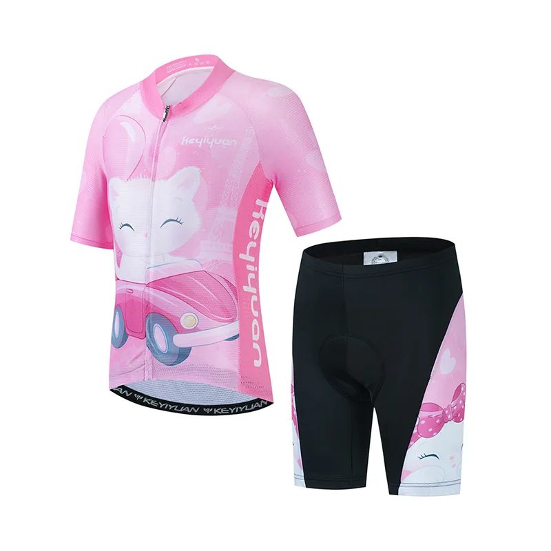 Cycling Gear Jersey - KEYIYUAN Kids Road Cycling Jersey Set