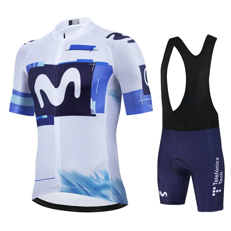 Cycling Gear Brands - Movistar Pro Team Summer Cycling Jersey
