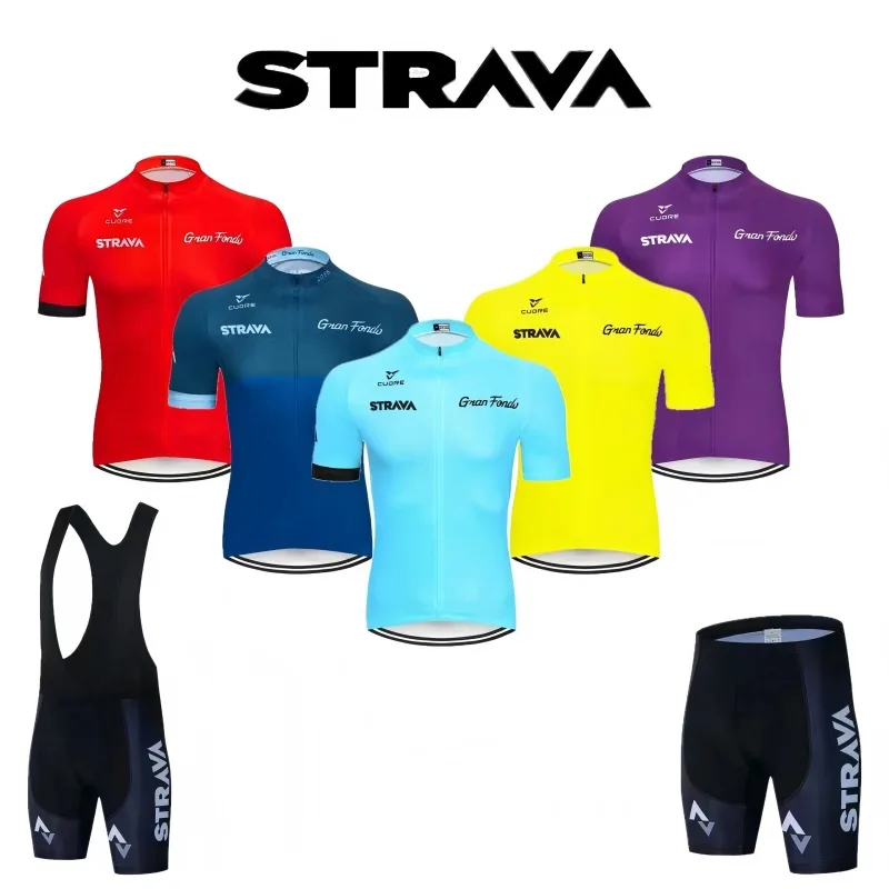 Cycling Gear Brands - STRAVA Cycling Sets Cycling Clothes For