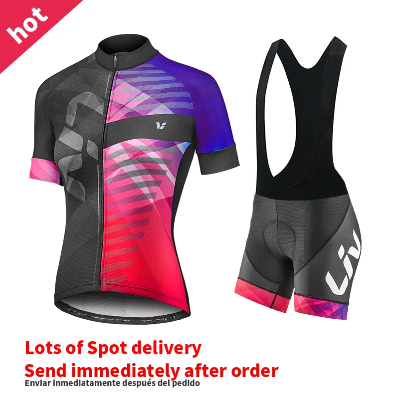 Cycling Gear Jersey - Liv Cycling Shorts Set 2023 New
