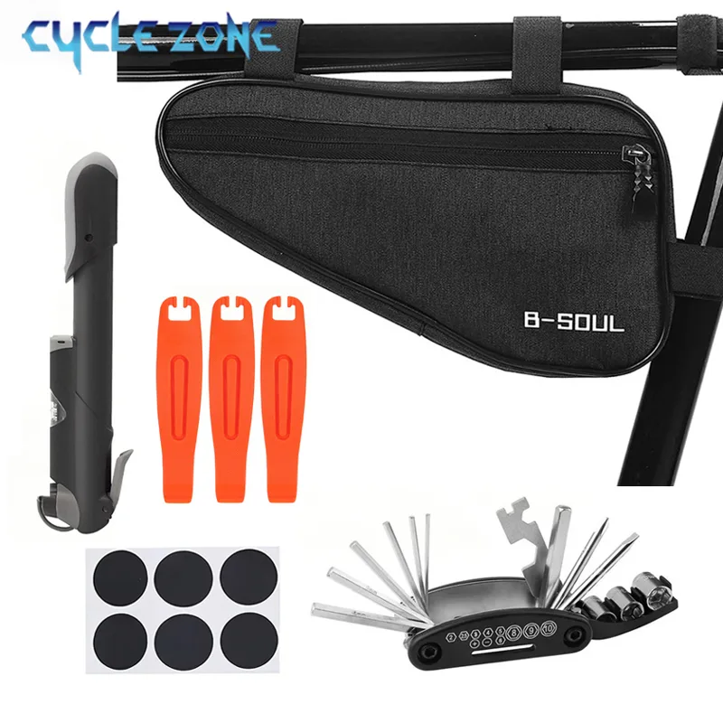 Cycling Gear Organizer Bag - Bike Repair Kit Bicycle Tube Bag