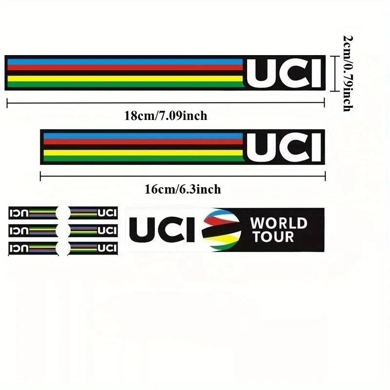 9 Sticker Set Champion Rainbow - Cycling Gear Sale 评论和价格
