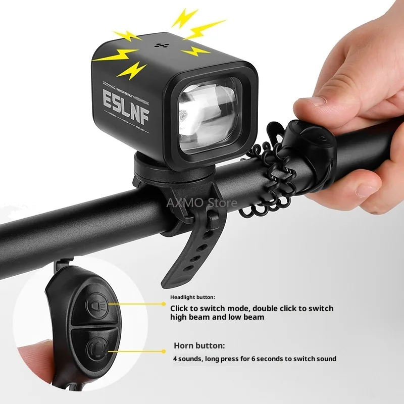 Rechargeable Horn Bike Headlig - Road Cycling Essential Gear 评论和价格