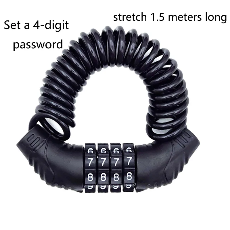 Portable Password Wire Anti-Th - Cycling Gear Sale 评论和价格