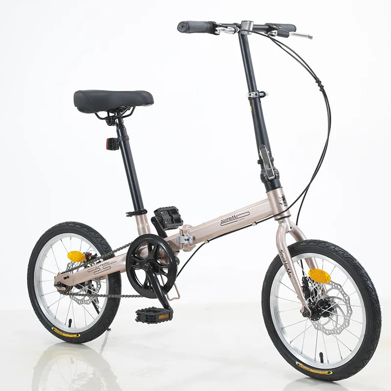 Sanhema 16 Inch Folding Bicycl - Cycling Gear For Commuting 评论和价格