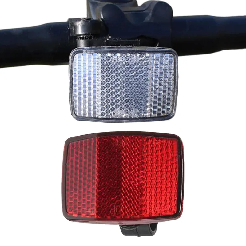 2 Pcs Bike Front Rear Reflecto - Cycling Gear For Commuting 评论和价格