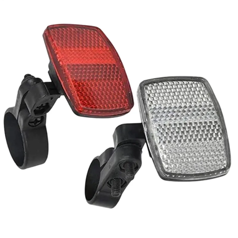 2 Pcs Bike Front Rear Reflecto - Cycling Gear For Commuting 评论和价格