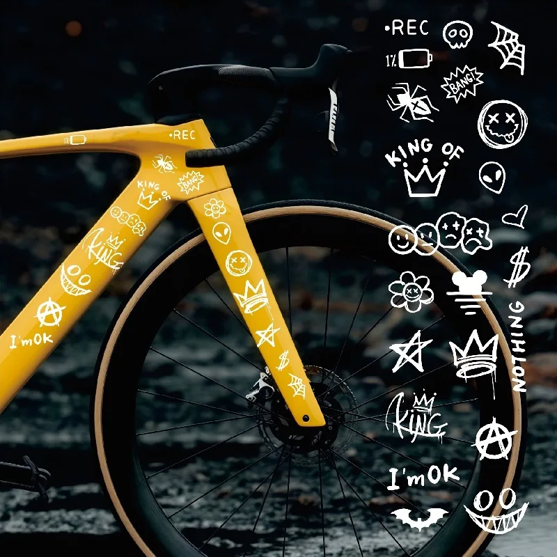 1set Graffiti Animation Simple - Cycling Gear Organizer Bag 评论和价格