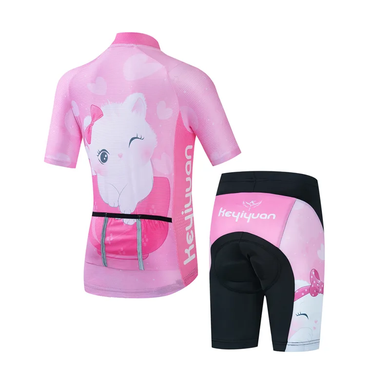 KEYIYUAN Kids Road Cycling Jer - Cycling Gear Jersey 评论和价格