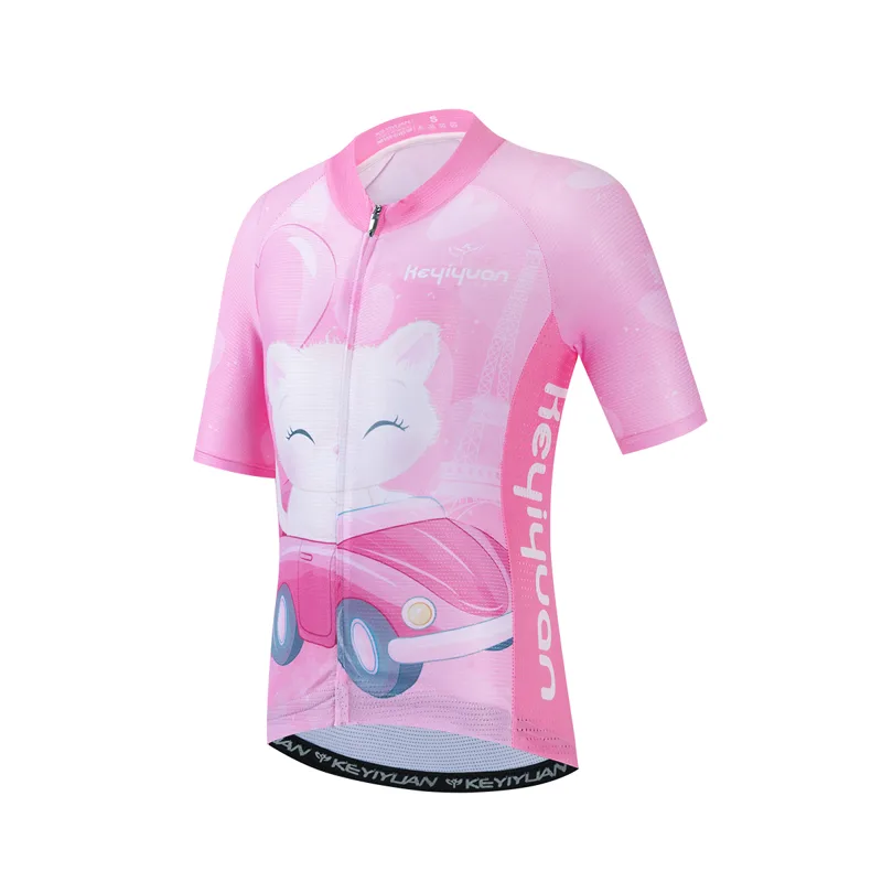 KEYIYUAN Kids Road Cycling Jer - Cycling Gear Jersey 评论和价格