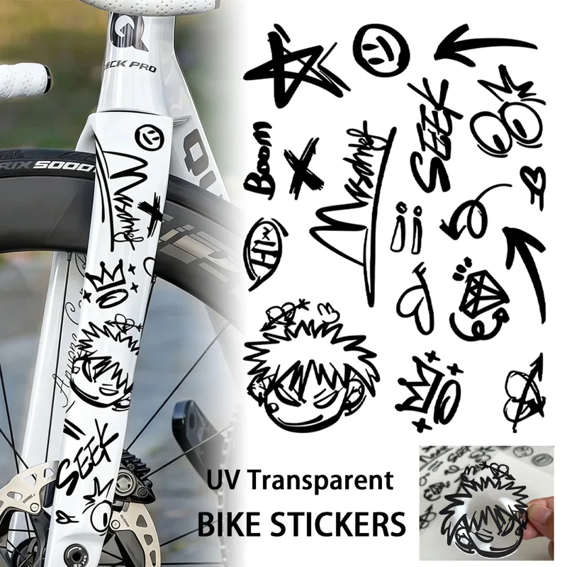UV Transparent Graffiti DIY Bi - Cycling Gear Sale 评论和价格