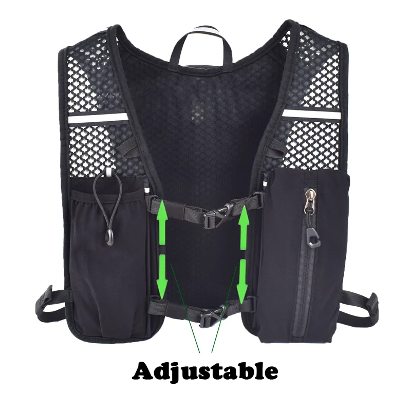 5L Breathable Hydration Vest T - Cycling Gear Organizer Bag 评论和价格