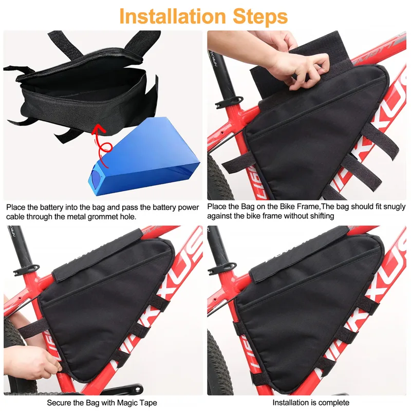 E-Bike Triangle Battery Bag Wa - Cycling Gear Organizer Bag 评论和价格