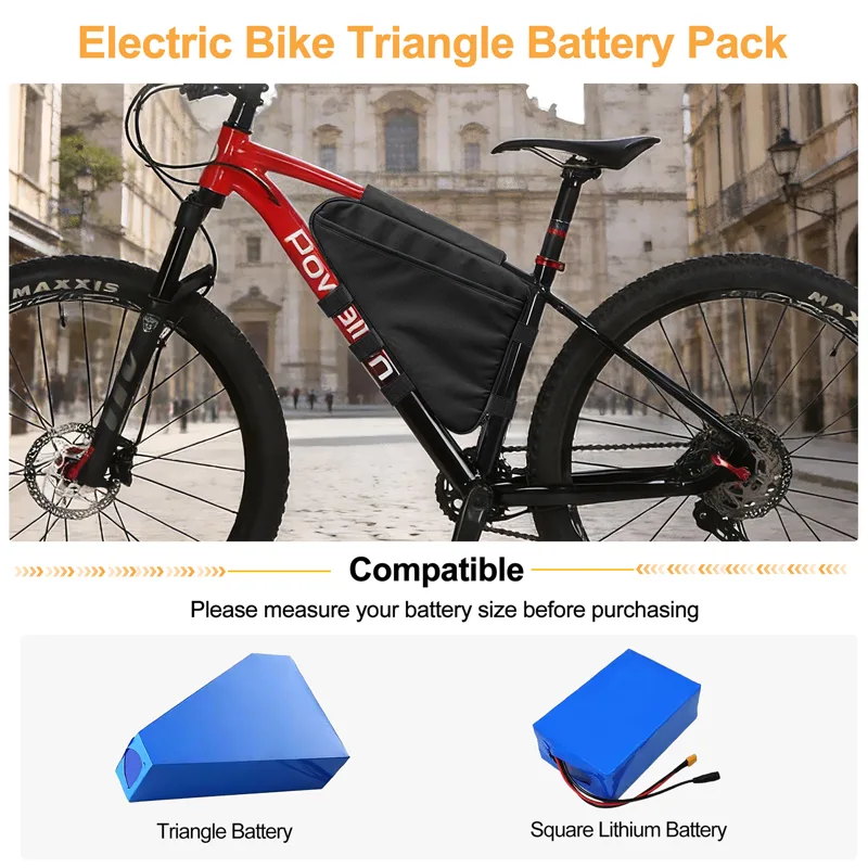E-Bike Triangle Battery Bag Wa - Cycling Gear Organizer Bag 评论和价格