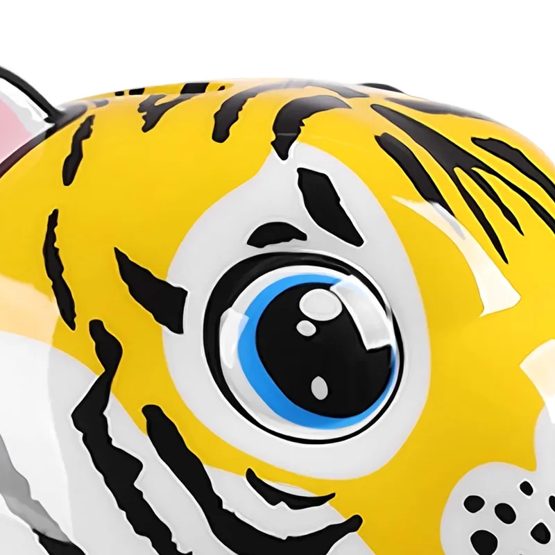 Kids Helmet Tiger Pattern Adju - Cycling Gear For Commuting 评论和价格