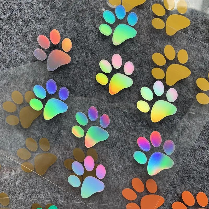 DIY Cute Cat Paw Bike Sticker  - Cycling Gear Sale 评论和价格