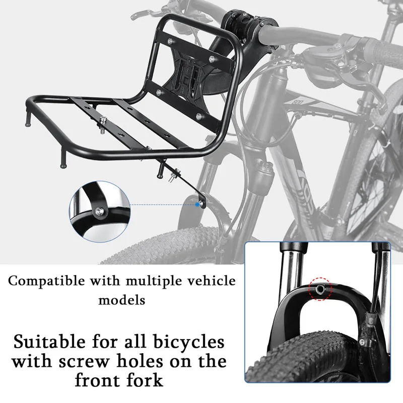 Bicycle Front Rack Aluminum Al - Cycling Gear Organizer Bag 评论和价格